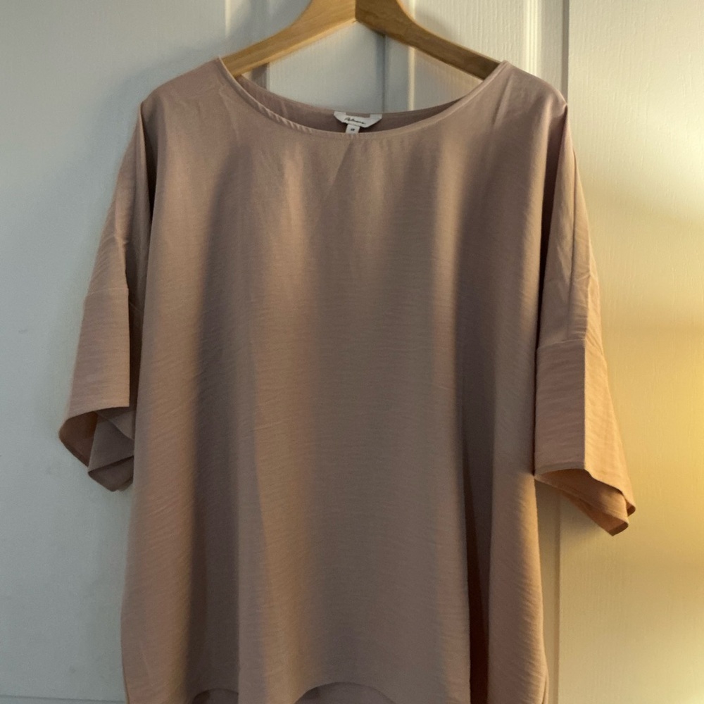 Reitmans Relaxed Blush Short Sleeve Tee
